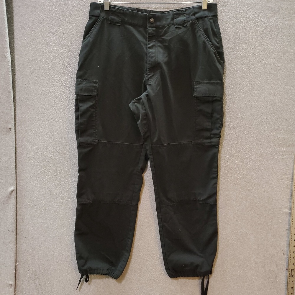 511 Tactical Series Men Pants XL Black Ripstop Cargo Tapered Pockets Inseam 32"